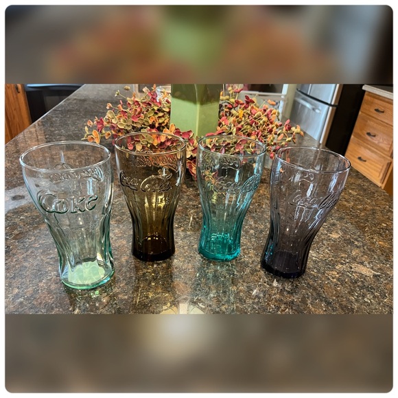 Coca Cola Other - Coca Cola-Vintage Colored Set of Four